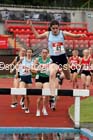 Inter girls 1500 metres steeplechase, English Schools Track and Field. Photo: David T. Hewitson/Sports for All Pics
